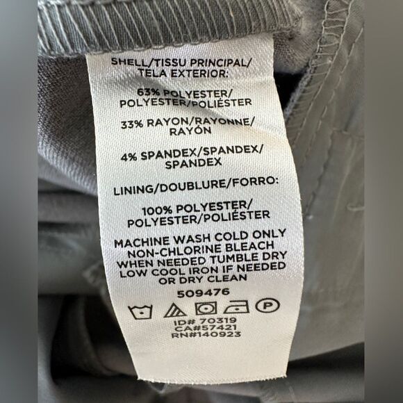 LOFT OUTLET Elegant Gray Sleeveless Jumpsuit Size 4 - Picture 11 of 12